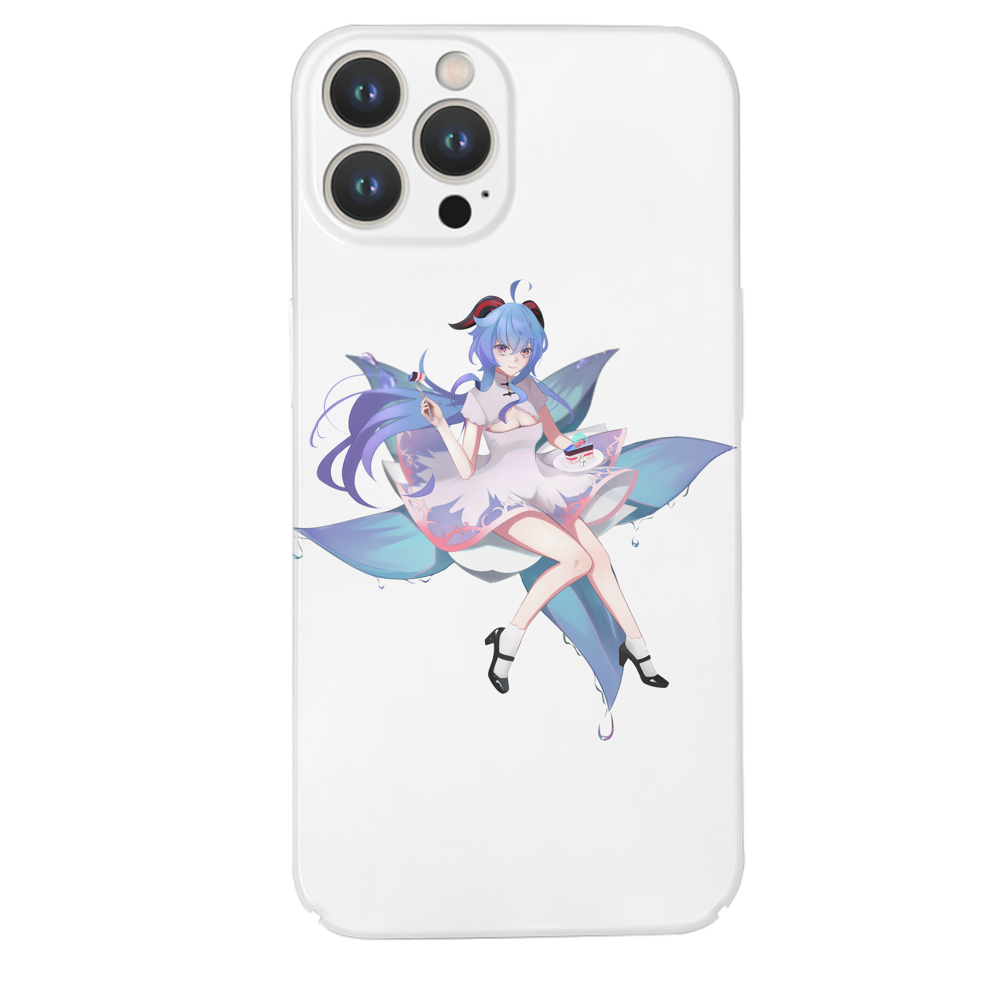 げんし神 甘雨 かんう genshin Ganyu 【iPhone 14シリーズ対応】ハードケース
